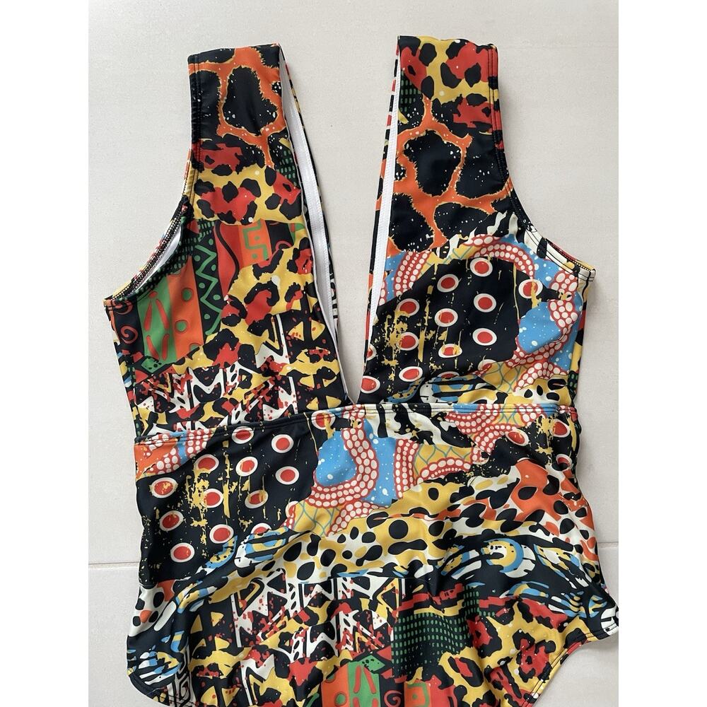 Averie Swim One Piece Swimsuit Harlow Plunge Swimwear Summer Beach - Picture 6 of 11